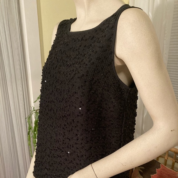 ANN TAYLOR sequined sleeveless top - Picture 5 of 10